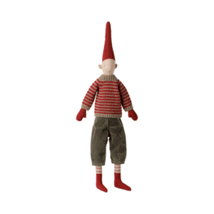 Maileg Jul - Pixy, Str. 3 - Dreng - Stribet strikket sweater : Erling Christensen Møbler